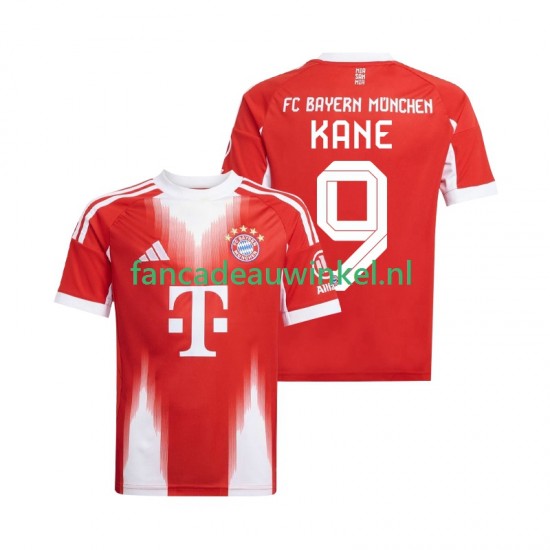 FC Bayern München Wedstrijdshirt met Korting Harry Kane 9 Thuis Heren 2025-26 Korte Mouw