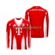 FC Bayern München Wedstrijdshirt met Korting Thuis Heren 2025-26 Lange Mouw