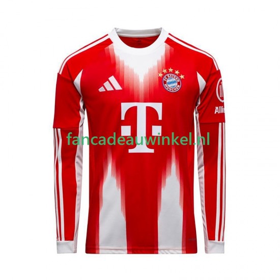 FC Bayern München Wedstrijdshirt met Korting Thuis Heren 2025-26 Lange Mouw