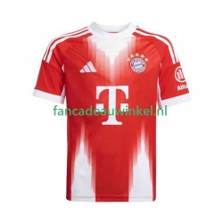 FC Bayern München Wedstrijdshirt met Korting Thuis Heren 2025-26 Korte Mouw