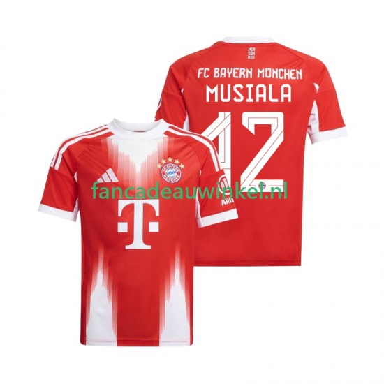 FC Bayern München Wedstrijdshirt met Korting Jamal Musiala 42 Thuis Heren 2025-26 Korte Mouw
