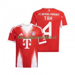 FC Bayern München Wedstrijdshirt met Korting Jonathan Tah 4 Thuis Heren 2025-26 Korte Mouw