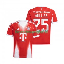 FC Bayern München Wedstrijdshirt met Korting Thomas Muller 25 Thuis Heren 2025-26 Korte Mouw