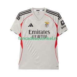 Benfica Wedstrijdshirt met Korting Uit Heren 2025-26 Korte Mouw