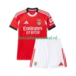 Benfica Wedstrijdshirt met Korting Thuis Kind 2025-26 Korte Mouw