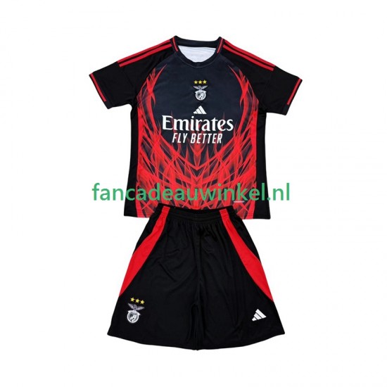 Benfica Wedstrijdshirt met Korting Special Thuis Kind 2025-26 Korte Mouw