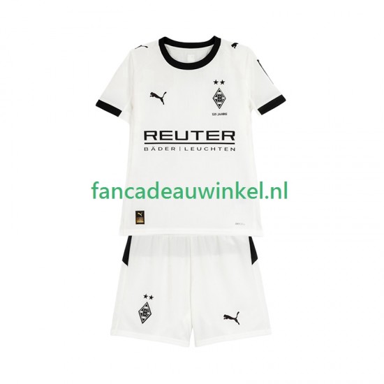 Borussia Mönchengladbach Wedstrijdshirt met Korting Thuis Kind 2025-26 Korte Mouw