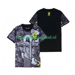 Brazilië Wedstrijdshirt met Korting Cheist the Redeemer Thuis Heren 2024 Korte Mouw