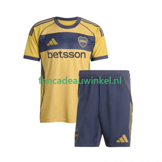 CA Boca Juniors Wedstrijdshirt met Korting Uit Kind 2025-26 Korte Mouw