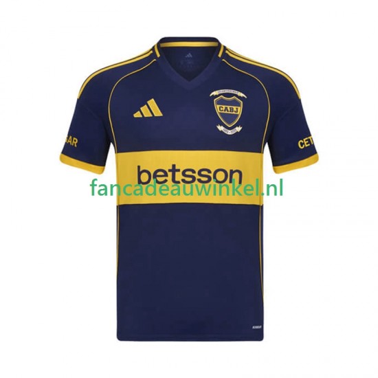 CA Boca Juniors Wedstrijdshirt met Korting Thuis Heren 2025-26 Korte Mouw