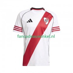 CA River Plate Wedstrijdshirt met Korting Thuis Heren 2025-26 Korte Mouw