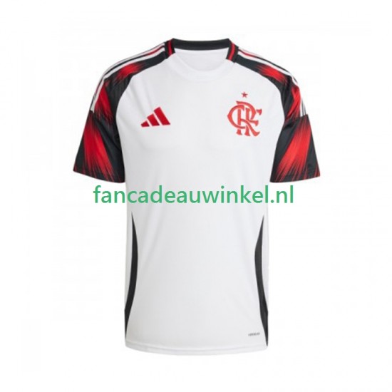 CR Flamengo Wedstrijdshirt met Korting Uit Heren 2025-26 Korte Mouw