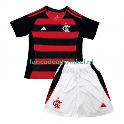 CR Flamengo Wedstrijdshirt met Korting Thuis Kind 2025-26 Korte Mouw