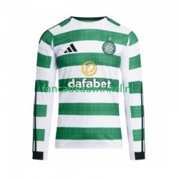 Celtic Wedstrijdshirt met Korting FC Thuis Heren 2025-26 Lange Mouw