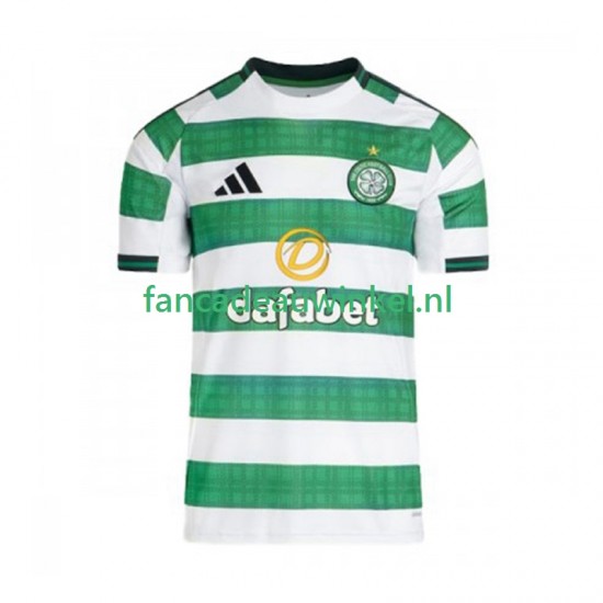 Celtic Wedstrijdshirt met Korting FC Thuis Heren 2025-26 Korte Mouw