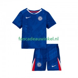 Chelsea Wedstrijdshirt met Korting Thuis Kind 2025-26 Korte Mouw