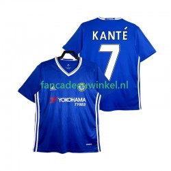 Chelsea Wedstrijdshirt met Korting KANTE 7 2016-2017 Retro Thuis Heren Korte Mouw