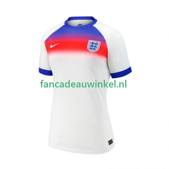 Engeland Wedstrijdshirt met Korting Thuis Dames 2025 Korte Mouw