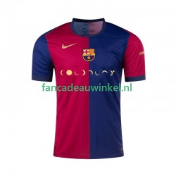 FC Barcelona Wedstrijdshirt met Korting Coldplay Thuis Heren 2024-25 Korte Mouw