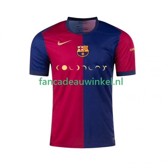 FC Barcelona Wedstrijdshirt met Korting Coldplay Thuis Heren 2024-25 Korte Mouw