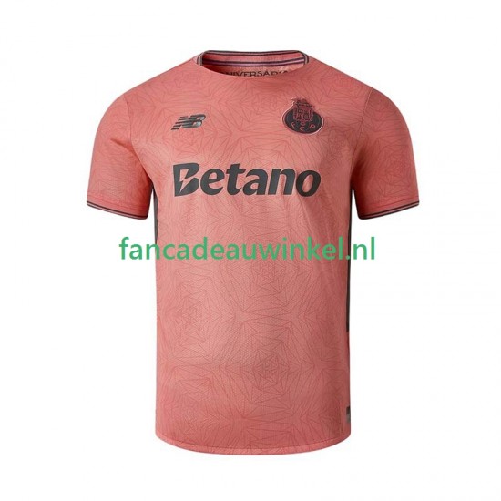 FC Porto Wedstrijdshirt met Korting Uit Heren 2025-26 Korte Mouw