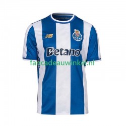 FC Porto Wedstrijdshirt met Korting Thuis Heren 2025-26 Korte Mouw