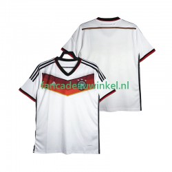 Duitsland Wedstrijdshirt met Korting World Cup 2014 Retro Thuis Heren Korte Mouw