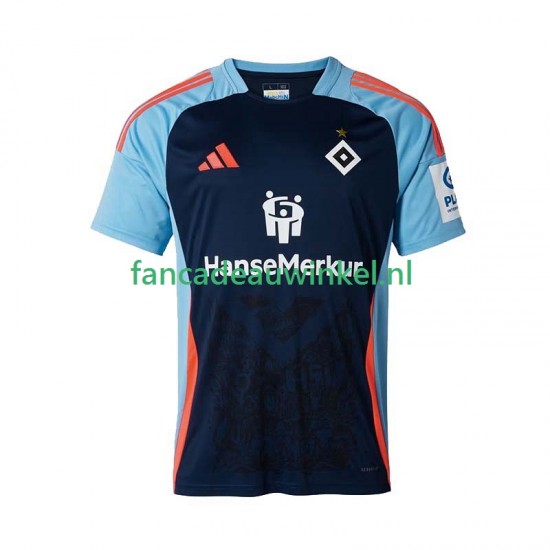 Hamburger SV Wedstrijdshirt met Korting Special Thuis Heren 2025-26 Korte Mouw