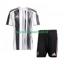Juventus Wedstrijdshirt met Korting Thuis Kind 2025-26 Korte Mouw