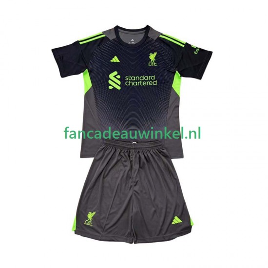 Liverpool Wedstrijdshirt met Korting Keepersshirt Thuis Kind 2025-26 Korte Mouw