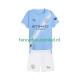 Manchester City Wedstrijdshirt met Korting Thuis Kind 2025-26 Korte Mouw