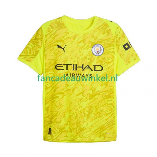 Manchester City Wedstrijdshirt met Korting Keepersshirt 3rd Heren 2025-26 Korte Mouw