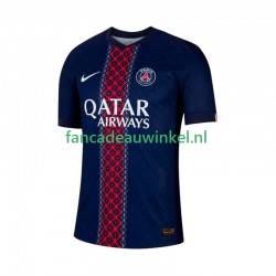 Paris Saint-Germain Wedstrijdshirt met Korting Thuis Heren 2025-26 Korte Mouw