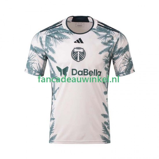Portland Timbers Wedstrijdshirt met Korting Uit Heren 2024 Korte Mouw