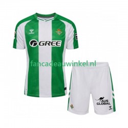 Real Betis Wedstrijdshirt met Korting Thuis Kind 2025-26 Korte Mouw