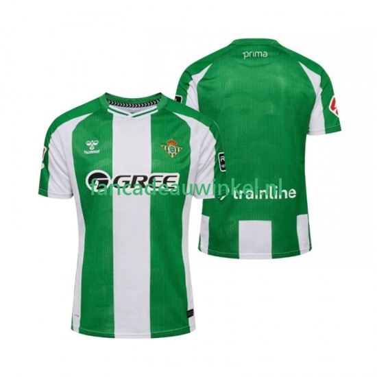 Real Betis Wedstrijdshirt met Korting Thuis Heren 2025-26 Korte Mouw