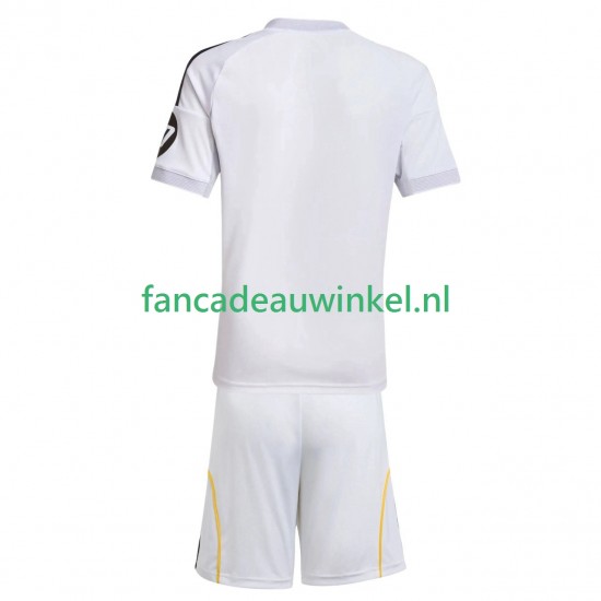 Real Madrid Wedstrijdshirt met Korting Thuis Kind 2025-26 Korte Mouw