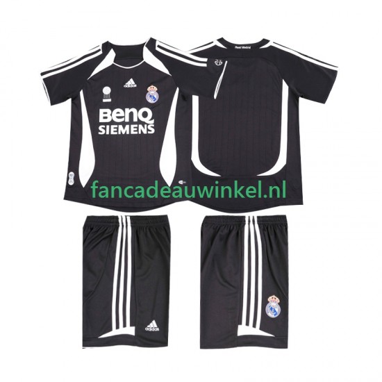 Real Madrid Wedstrijdshirt met Korting 2007 Retro Uit Kind 2006 Korte Mouw