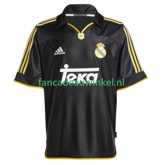 Real Madrid Wedstrijdshirt met Korting -2000 Retro Uit Heren 1999 Korte Mouw