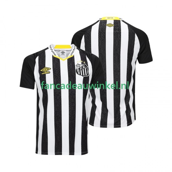 Santos FC Wedstrijdshirt met Korting Uit Heren 2025-26 Korte Mouw