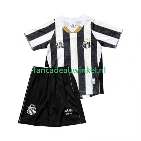 Santos FC Wedstrijdshirt met Korting Uit Kind 2025-26 Korte Mouw