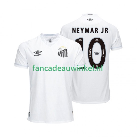 Santos FC Wedstrijdshirt met Korting NEYMAR JR 10 Thuis Heren 2025-26 Korte Mouw