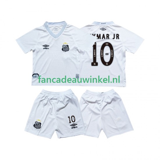Santos FC Wedstrijdshirt met Korting Neymar JR 10 Thuis Kind 2025-26 Korte Mouw