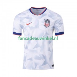 USA Wedstrijdshirt met Korting Thuis Heren 2025 Korte Mouw