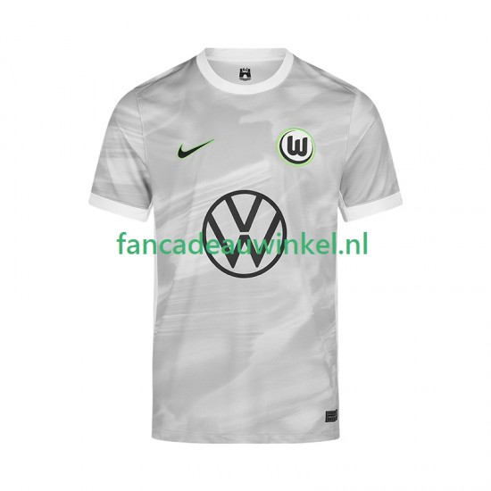 VfL Wolfsburg Wedstrijdshirt met Korting Uit Heren 2025-26 Korte Mouw
