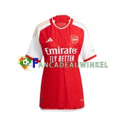 Arsenal Wedstrijdshirt met Korting Thuis Dames 2023-24 Korte Mouw