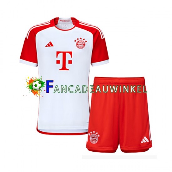 FC Bayern München Wedstrijdshirt met Korting Thuis Kind 2023-24 Korte Mouw