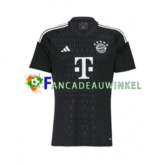 FC Bayern München Wedstrijdshirt met Korting Keepersshirt Thuis Heren 2023-24 Korte Mouw