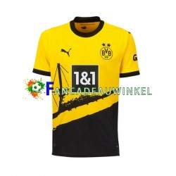 Borussia Dortmund Wedstrijdshirt met Korting Thuis Heren 2023-24 Korte Mouw