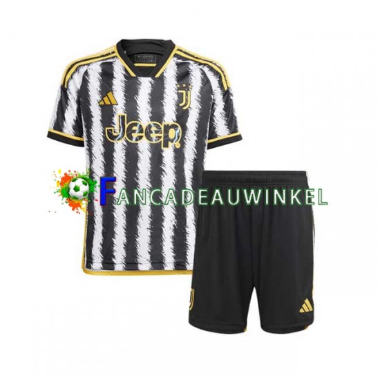 Juventus Wedstrijdshirt met Korting Thuis Kind 2023-24 Korte Mouw